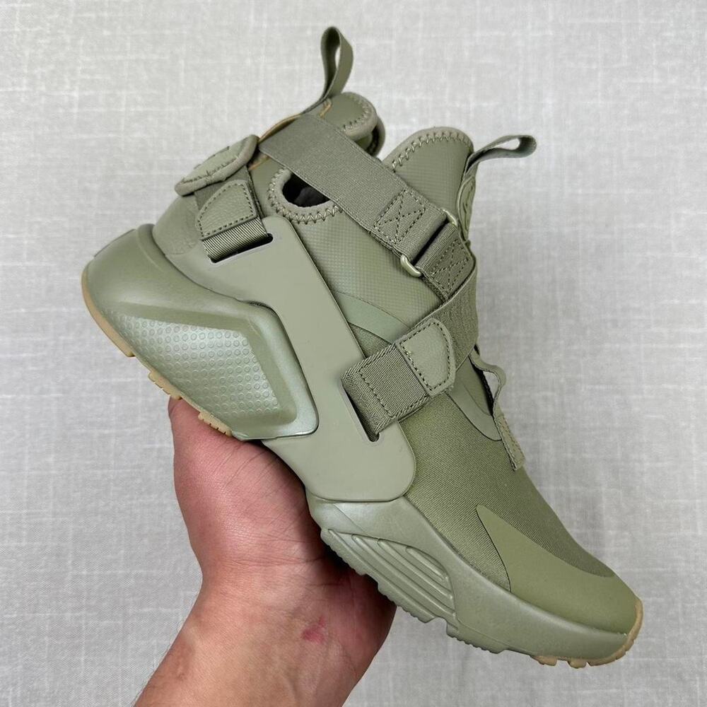 Nike Women's Olive Green Athletic Sneakers